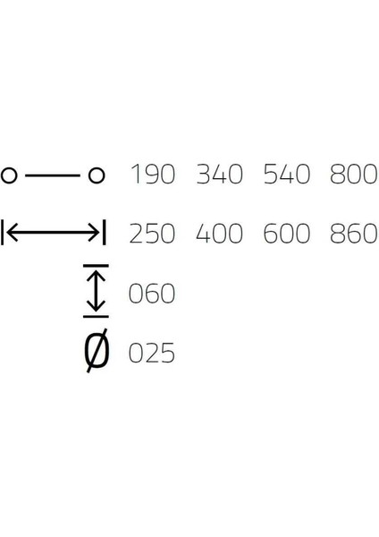 9721 Çekme Kolu Nikel Saten Kol 190MM 1 Adet (PH9721 0190 Nbm-Nb) modelleri