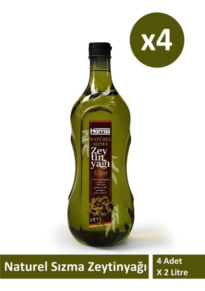 Naturel Zeytinyağı 4 Adet x 2000 ml