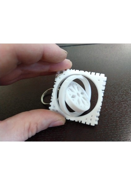 Kış Tatili Kar Tanesi Gimbal Anahtarlık (Plastik Aparattır!!!) 3D fırsatları
