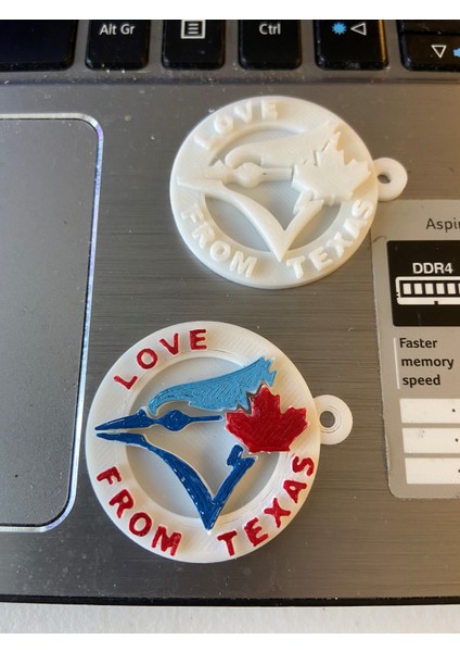 Toronto Blue Jays Anahtarlık (Plastik Aparattır!!!) 3D modelleri