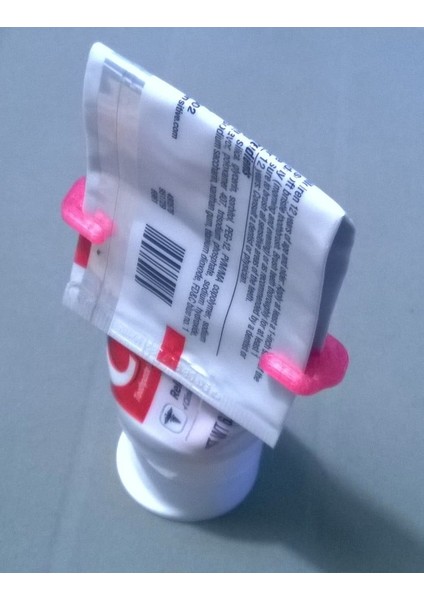Başka Bir Basit Tüp Fışkırtısı (Sadece Plastik Aparattır!!!) 3D