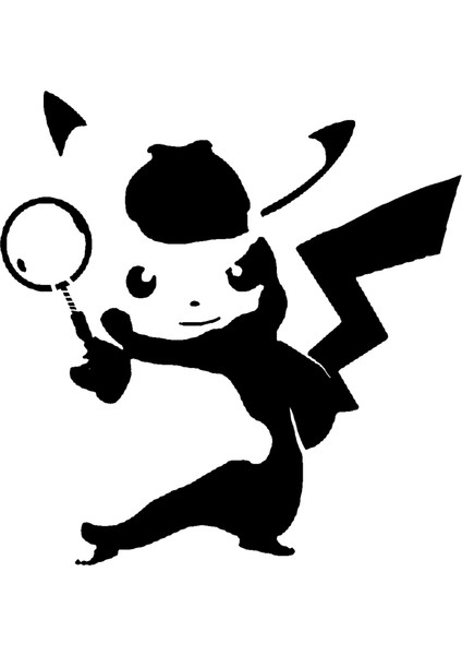 Dedektif Pikachu Kalıbı (Plastik Aparattır!!!) 3D