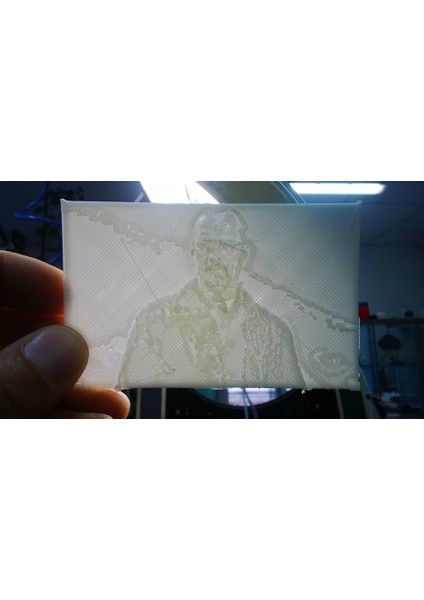 Breaking Bad - Walter White'ın Portresi (Plastik Aparattır!!!) 3D