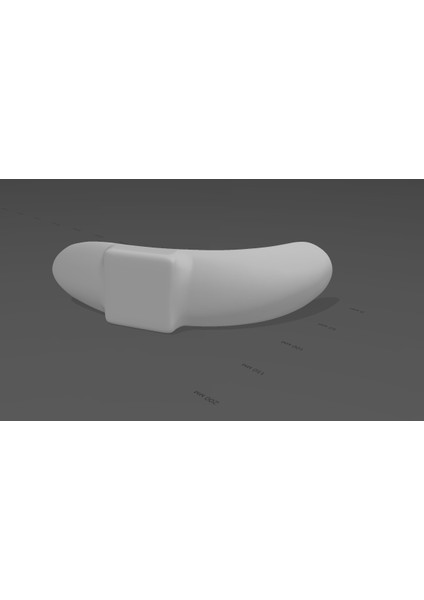 Elektrikli Scooterın Ön Çamurluğu Halten Tony V2 (Plastik Aparattır!!!) 3D indirimleri