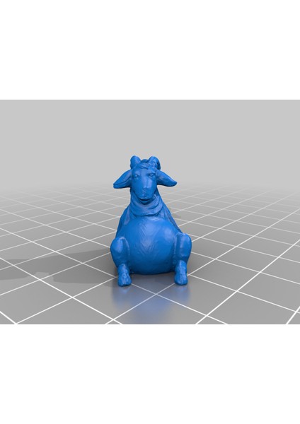 Keçi Heykeli (Plastik Aparattır!!!) 3D modelleri