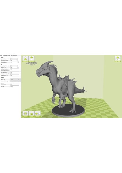 Gw2, Binici Olmadan Talep Edilen Baz Raptor (Sadece Plastik Aparattır!!!) 3D