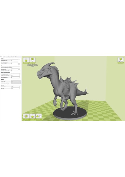 Gw2, Binici Olmadan Talep Edilen Baz Raptor (Sadece Plastik Aparattır!!!) 3D fiyatları