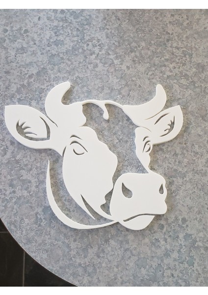 Inek Kafası Vektör Dekorasyonu (Plastik Aparattır!!!) 3D fiyatları