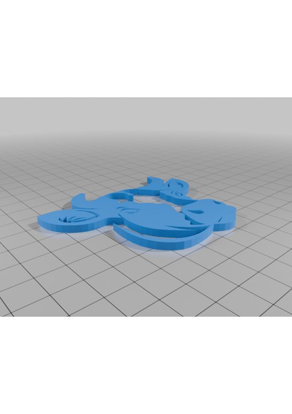 Inek Kafası Vektör Dekorasyonu (Plastik Aparattır!!!) 3D modelleri