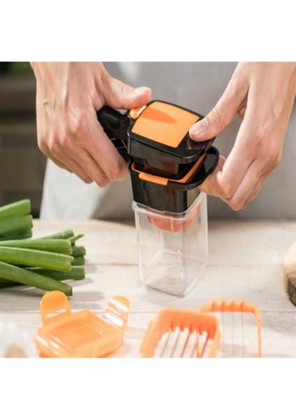 Şef Aşçı Için Hazneli Hızlı Meyve Sebze Doğrayıcı 5 Fonksiyon Rende modelleri