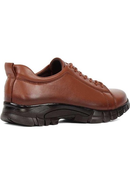 Kadın Taba Bağcıklı Kalın Tabanlı Deri Ayakkabı indirimleri