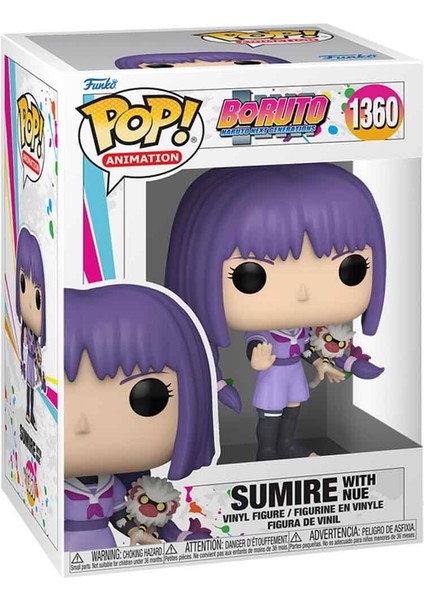 Pop Animation: Boruto- Sumire W/nue Funko Pop! Vinyl #1360