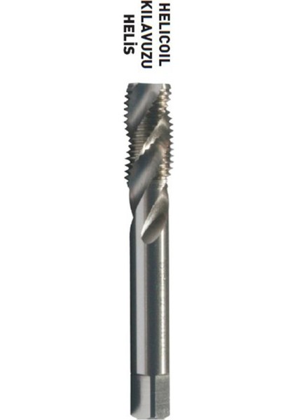 M8X1 Helicoil Helis Kılavuz Hss, Dayanıklı ve Yüksek Performanslı Takım Parçası