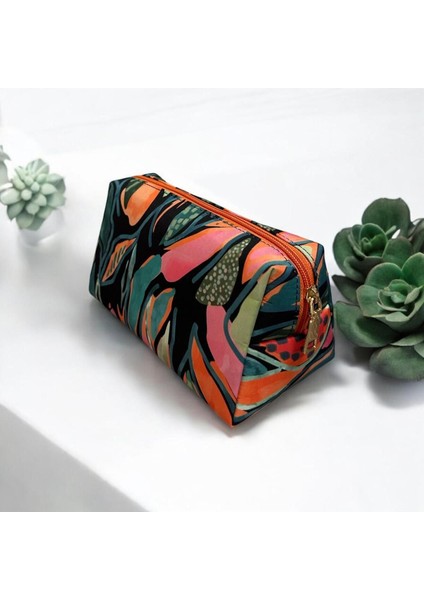 Çok Renkli Seyahat ve Günlük Organizer El Çantası 18X11X8 cm
