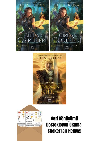 Girdap Görüleri – Girdap Günlükleri Birinci Kitap (Ciltli) + Girdap Görüleri – Girdap Günlükleri Birinci Kitap + Prensin Kılıcı – Altın Muhafızlar Serisi 2