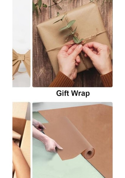 100 Lü 25X35 Kraft-Düz Küçük Boy Hediye Paketleme Kağıdı Çok Amaçlı Ambalaj Servis Kağıdı fırsatları