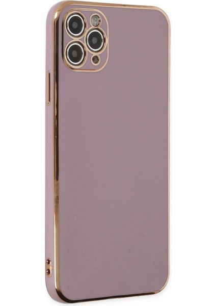 Newface iPhone 11 Pro Max Kılıf Volet Silikon - Mor