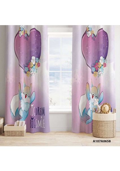 Sevimli Kedi Desenli Çocuk ve Bebek Odası Seti, Perde, Yatak Örtüsü, Saat, Yastık ve Kılıf fiyatları