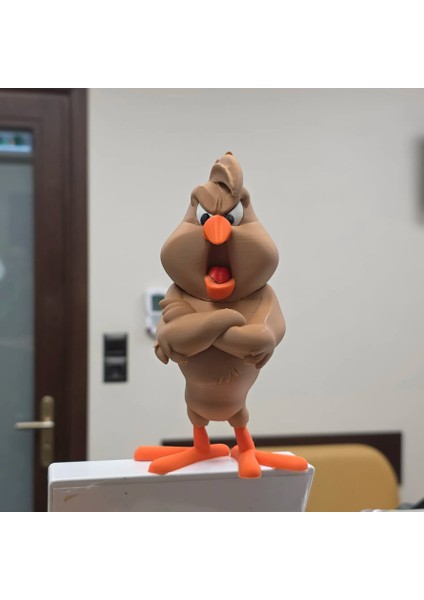 Henery Hawk Figürü 17CM | Looney Tunes Çizgi Film Karakteri | Dekoratif Koleksiyon Oyuncağı