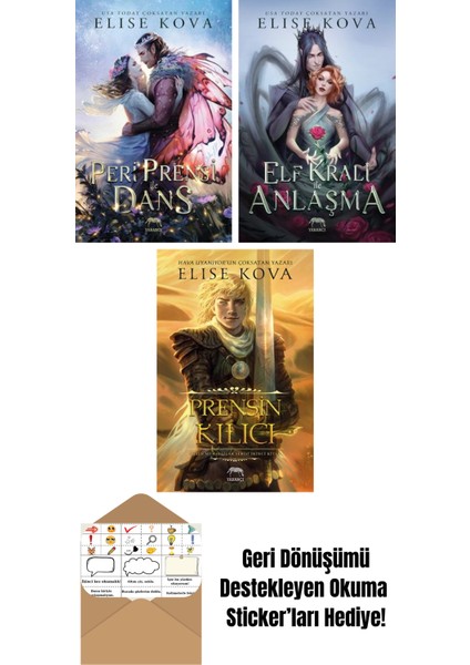 Peri Prensi ile Dans + Elf Kralı ile Anlaşma + Prensin Kılıcı – Altın Muhafızlar Serisi 2 (Ciltli)