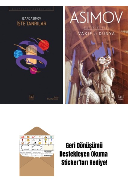 Işte Tanrılar + Vakıf ve Dünya – Vakıf Serisi 5. Kitap
