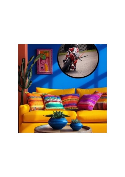 Modern Tasarım Kanvas Saat 752