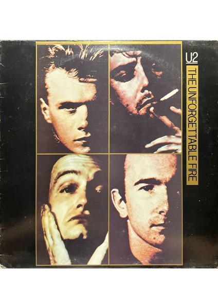 U2 The Unforgettable Fire Lp Plak