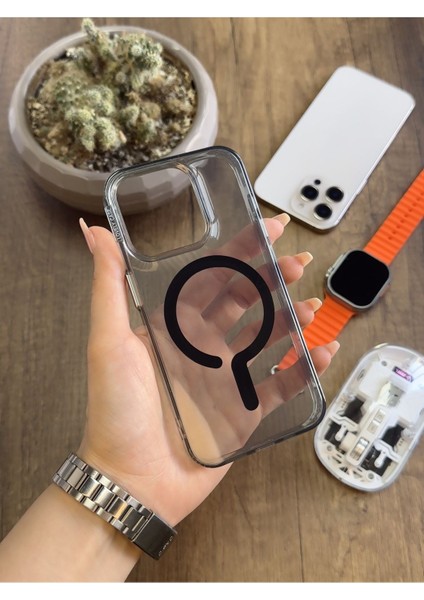 iPhone 15 Pro Magsafe Uyumlu Silikon Kılıf SOOCASE661