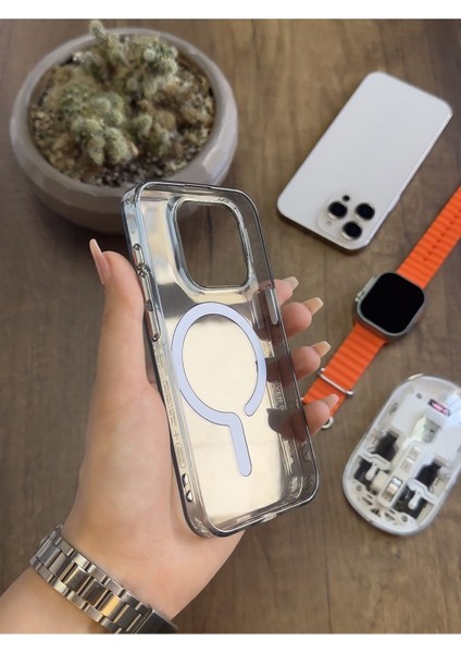 iPhone 15 Pro Magsafe Uyumlu Silikon Kılıf SOOCASE661