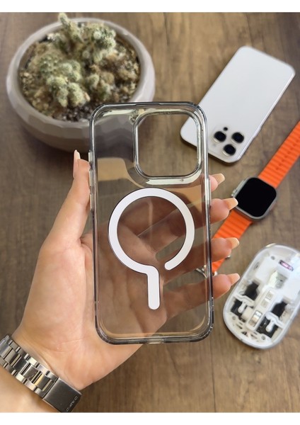 iPhone 15 Pro Magsafe Uyumlu Silikon Kılıf SOOCASE661