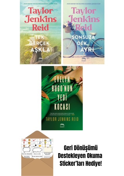 Tek Gerçek Aşklar + Sonsuza Dek, Ayrı + Evelyn Hugo’nun Yedi Kocası