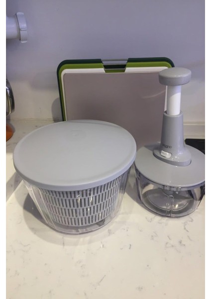 Pratico Salata Kurutma El Rendesi Seti Gri PTC20SPCPGR fırsatları