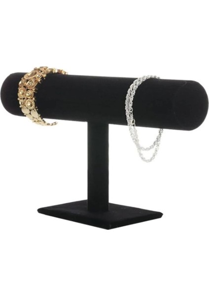 Şık Siyah Bileklik ve Saat Standı, Düzenli Sergileme Için Ideal Seçenek indirimleri