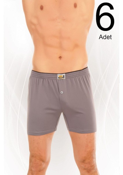 6'lı Paket Penye Düz Erkek Boxer fiyatları
