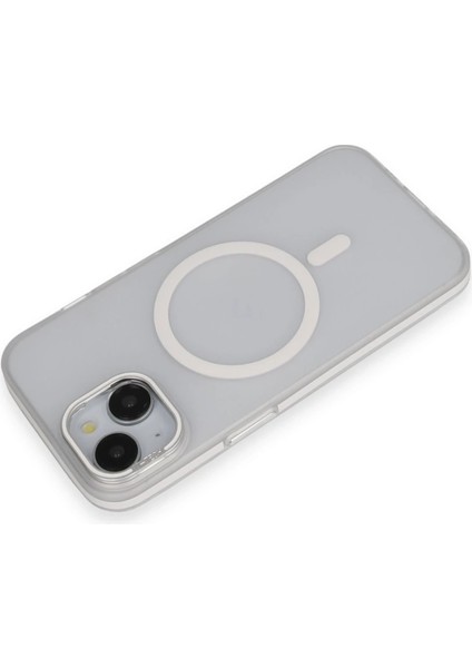 Iphone 15 Pro Max Frost Standlı Magsafe Kapak - Şeffaf Mrayd modelleri
