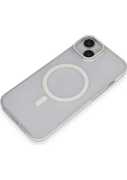 Iphone 15 Pro Max Frost Standlı Magsafe Kapak - Şeffaf Mrayd fırsatları