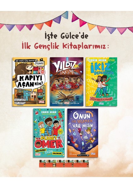 4.5.sınıf-Yıldız Takımı, Kapıyı Açan Kim Bir Hadis Çizgi Romanı, Ikiz Dedektifler(5kitap)