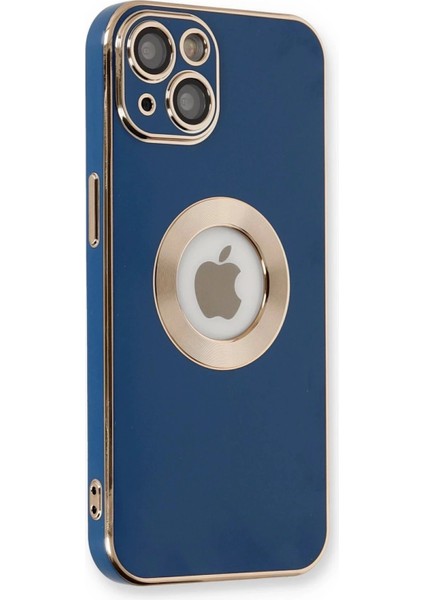 Newface iPhone 14 Plus Kılıf Store Silikon - Mavi