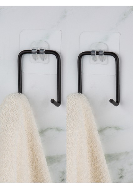 Ikili Yapışkanlı Çift Kancalı Banyo Mutfak Askısı Metal Askılık Duvar Askı Organizer fiyatları