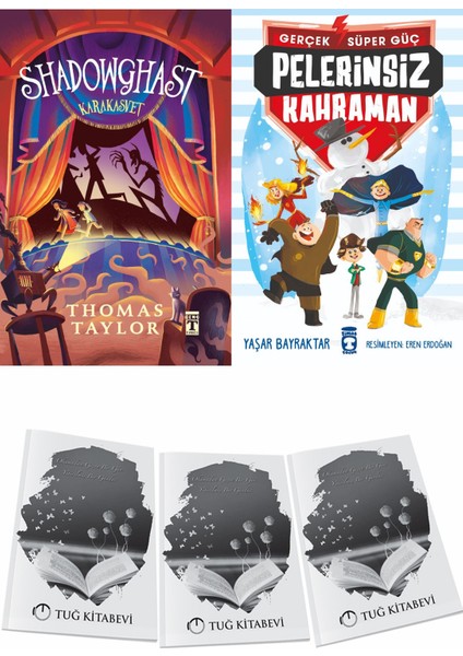 Shadowghast Karakasvet ve Pelerinsiz Kahraman Gerçek Süper Güç 1 + Hediyeli