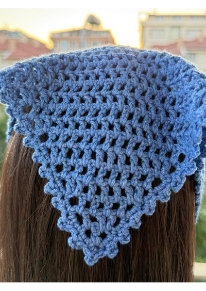 El Yapımı Örgü Bandana – Nefes Alan Saç Aksesuarı | Bohem , Vintage & Şık Stil modelleri