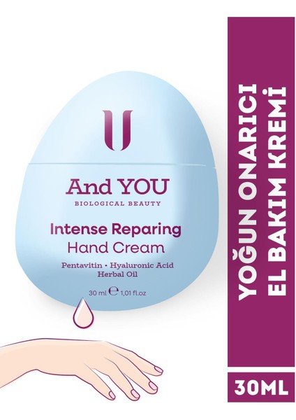 İntense Reparıng Hand Cream / Yoğun Onarıcı El Kremi 30 ml