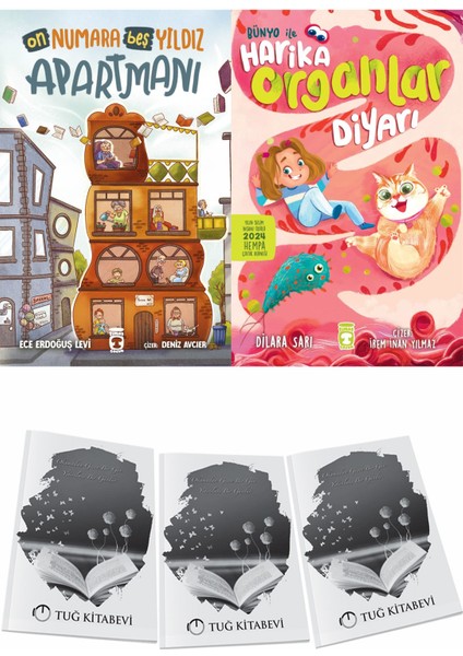 On Numara Beş Yıldız Apartmanı ve Bünyo ile Harika Organlar Diyarı + Hediyeli