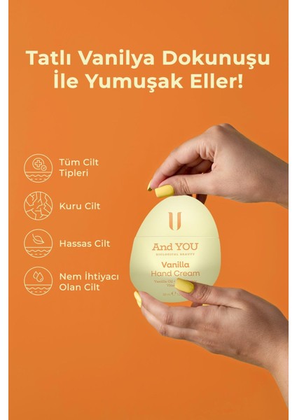 Vanilla Cream / Vanilyalı El Kremi 30 ml