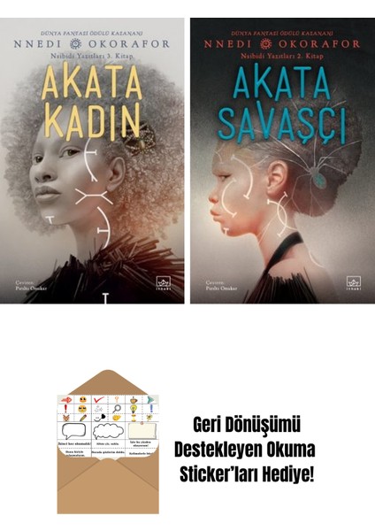 Akata Kadın / Nsibidi Yazıtları 3. Kitap + Akata Savaşçı / Nsibidi Yazıtları 2. Kitap