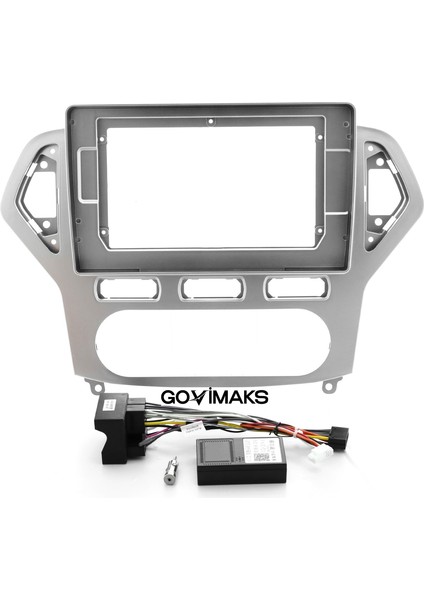 Ford Mondeo 2007-2012 Sılver Grey Androıd Multimedya Çerçevesi - Soket