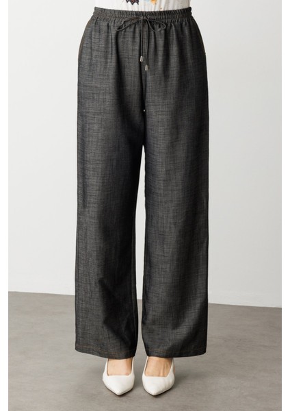 Beli Lastikli Bol Paça Pantolon indirimleri