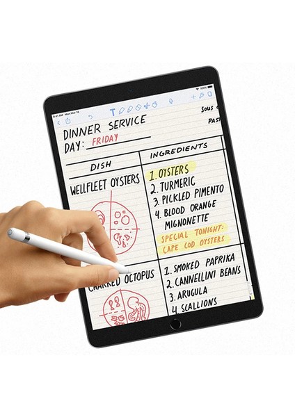 Ally Ipad Pro/air 310.5 Inch Paper Like Film Darbe Emici Pet Ekran KORUYUCU-(5775) - EMY7486-8454 fırsatları