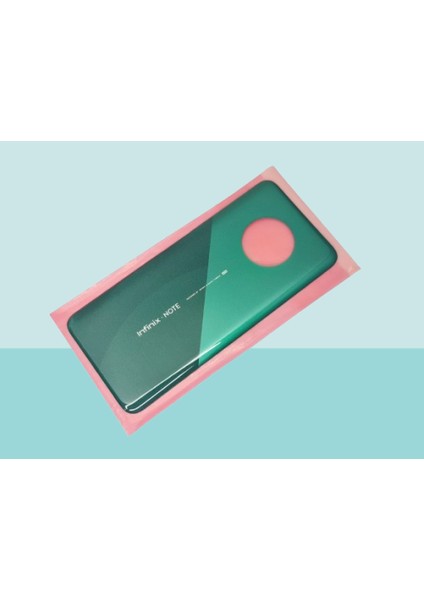 - Infinix Note 7 Arka Kapak Batarya Kapağı - Arka Kapak - Yeşil