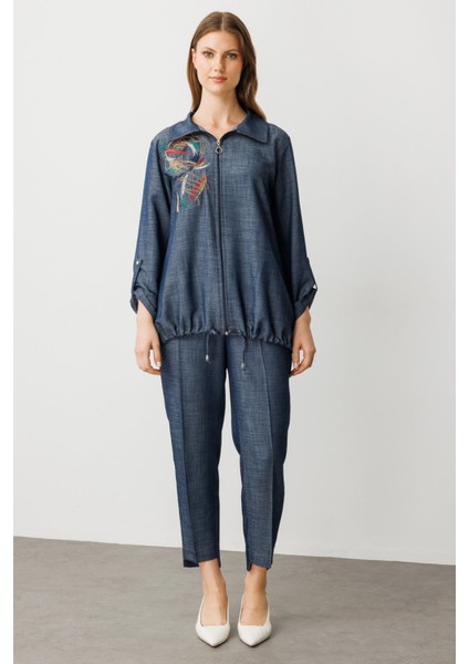 Dar Paça Büyük Beden Pantolon